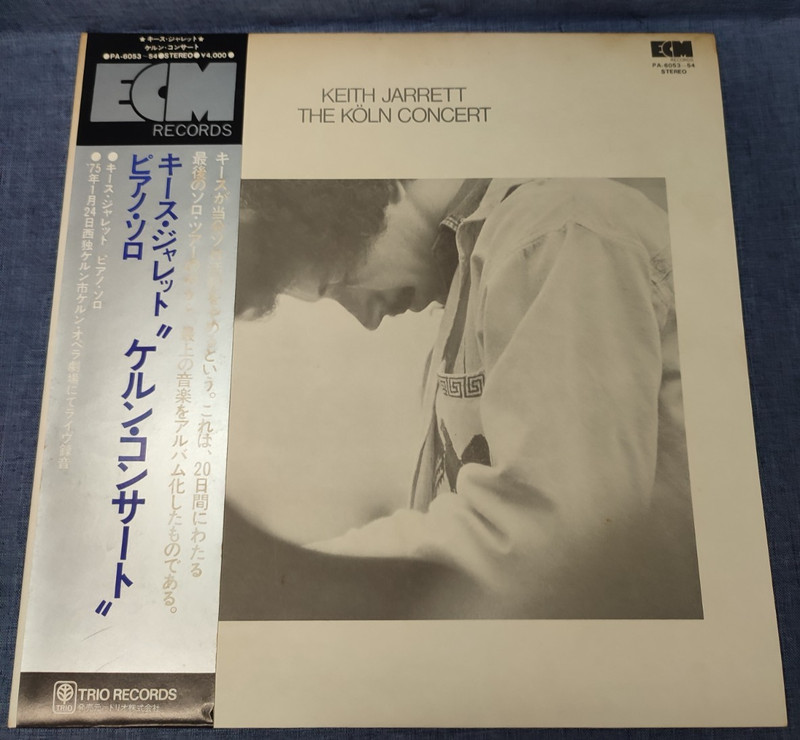 K-107-C-4 The Cologne Concert: Keith Jarrett (Piano Solo) PA-6053 Trio Japan Obi