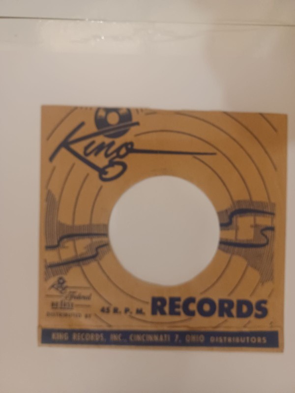 KING RECORDS (1) original company sleeve nice shape.