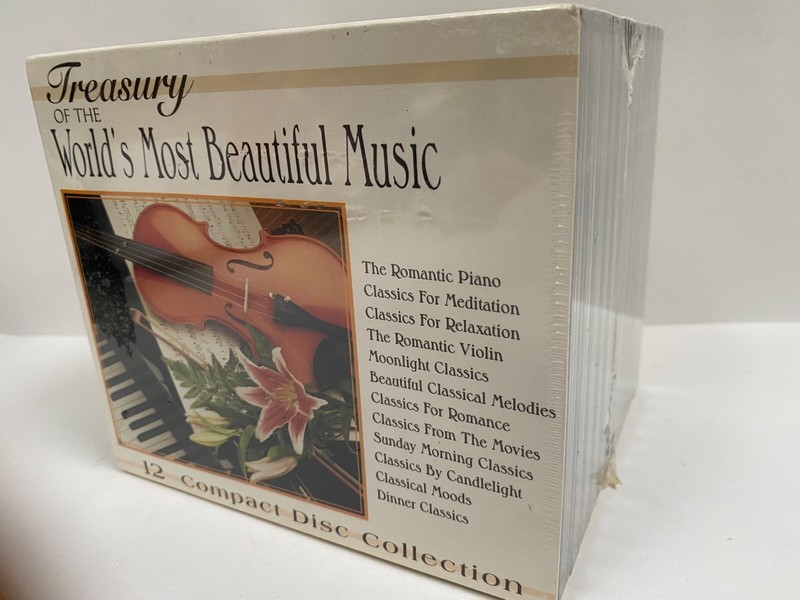 Treasury Of The World’s Most Beautiful Music 12 CD Collection Classical Sealed