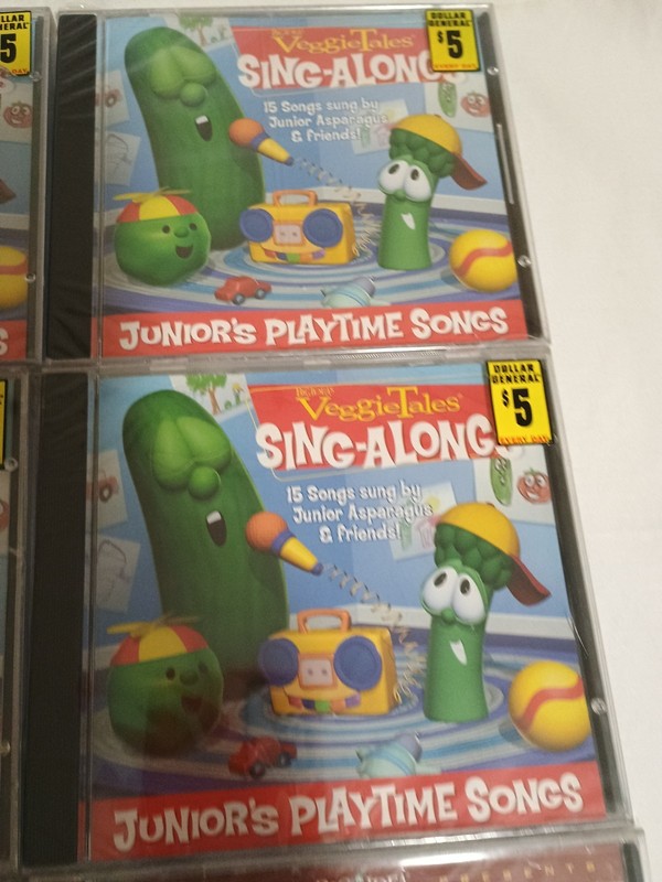8 NEW VeggieTales Sing-Alongs CDs🏵️Music Childhood Christian Melodies Big Idea gallery