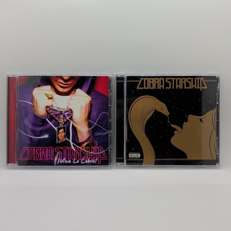 Cobra Starship ¡Viva La Cobra! & While The City Sleeps 2 CD Lot – Decaydance OOP