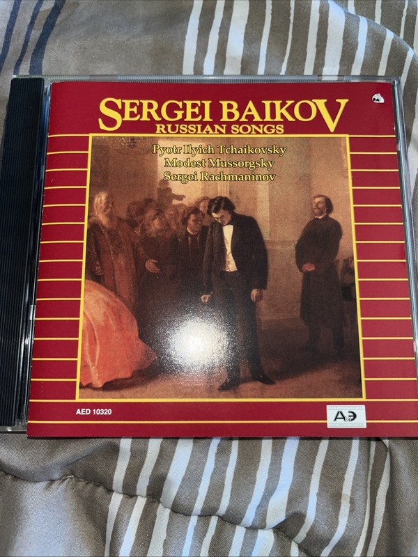 SERGEI BAIKOV - Russian Songs CD MCA Promo CD Tchaikovsky Mussorgsky