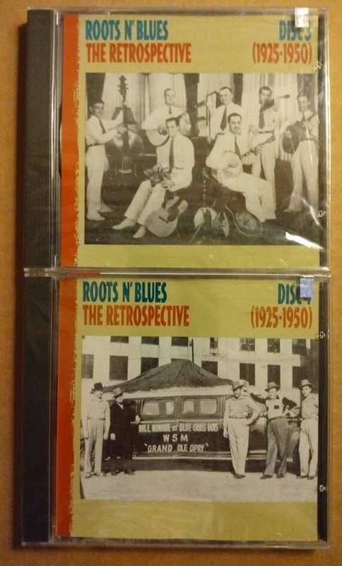 Lot of 3 CDs – 2 Sealed – ROOTS N’ BLUES THE RETROSPECTIVE – Various Artists