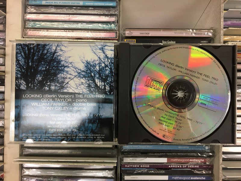 Taylor/Parker/Oxley - Looking (Berlin Version) The Feel Trio, cd, fmp, 1990 gallery
