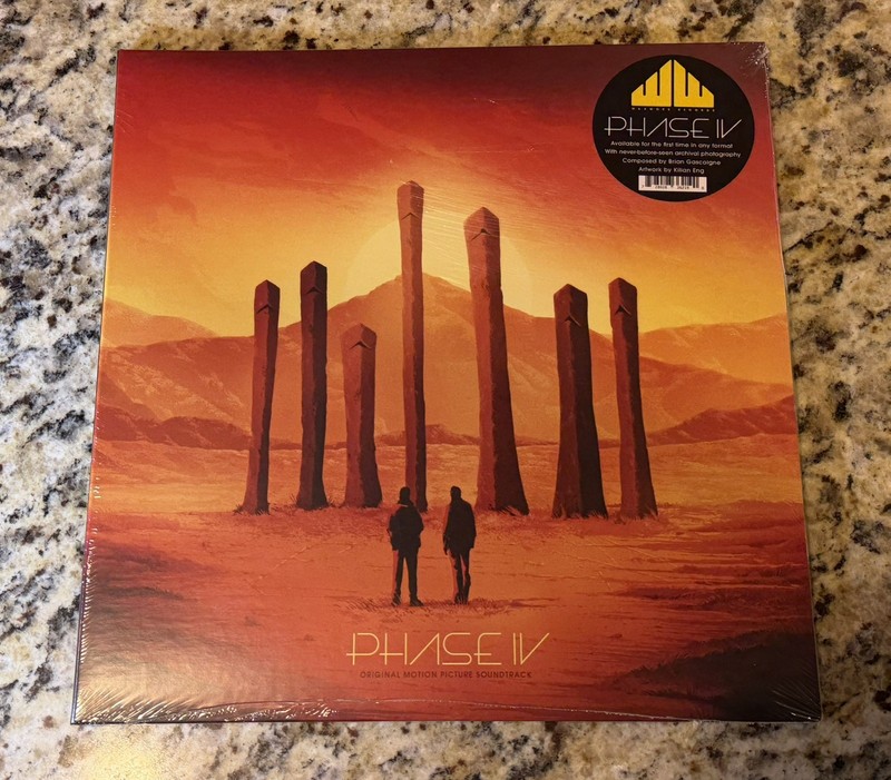 Phase IV (Original Motion Picture Soundtrack) Yellow Vinyl LP Record / 4 Waxwork