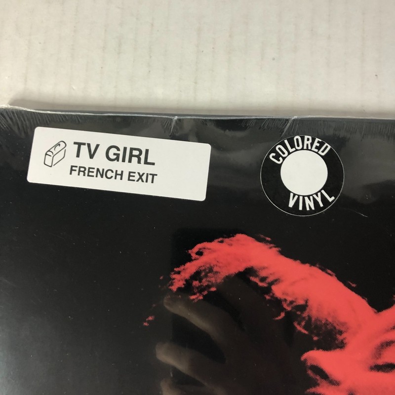 Tv Girl French Exit (Transparent Black W/ Red Splatter Vinyl) Colored LP- Sealed gallery