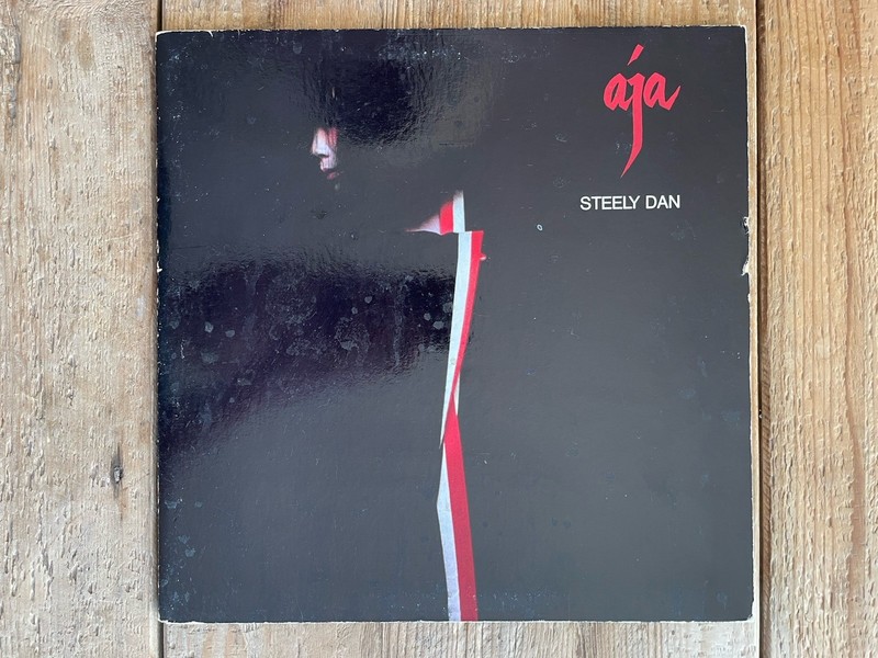 Steely Dan: Aja vinyl LP G/G+ 1977 ABC Records AA-1006 Becker Fagen Gary Katz