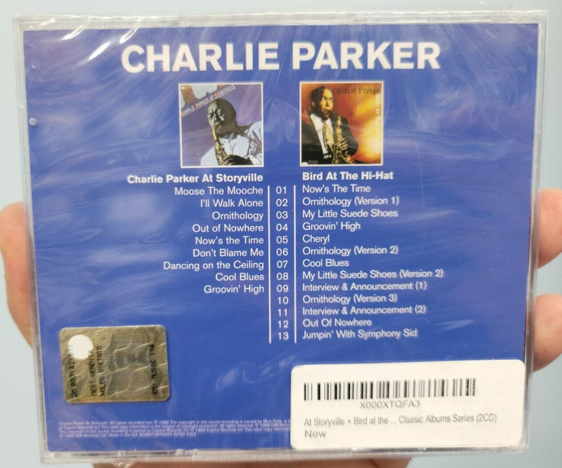 Charlie Parker At Storyville Bird At The Hi-Hat (2 CD Set) NEW Blue Note gallery