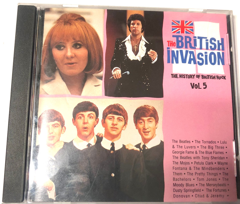 The British Invasion The History of British Rock Vol 5 CD Rhino various Beatles