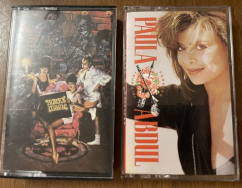 TESTED Paula Abdul Forever Your Girl & Salt-N-Pepa Blacks Magic Cassette Lot 90s