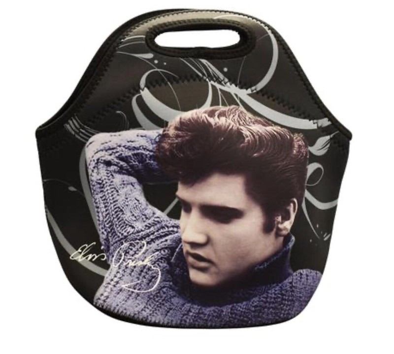 ELVIS PRESLEY INSULATE BAG CUTE AS A HAND BAG OR LUNCH BAG E8911