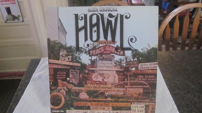 allen ginsberg, howl , fantasy records f7013,