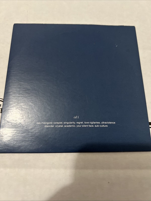 New Order Education Entertainment Recreation (CD) Album Disc 1 Only