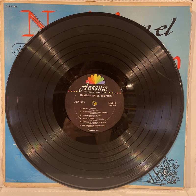 Navidad En El Tropico Ansonia Records Vinyl Record Lp Album gallery