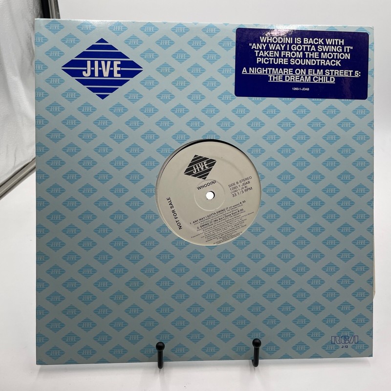 Whodini – Any Way I Gotta Swing It – Promo 12″ Single – Jive – 1989 – ExCo