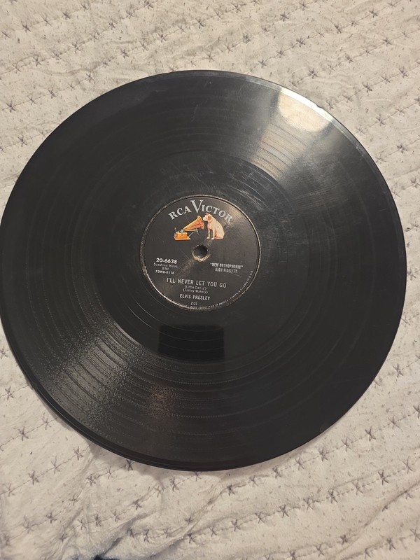 Elvis Presley «I’LL NEVER LET YOU GO» 78 RPM 1956 ORIGINAL