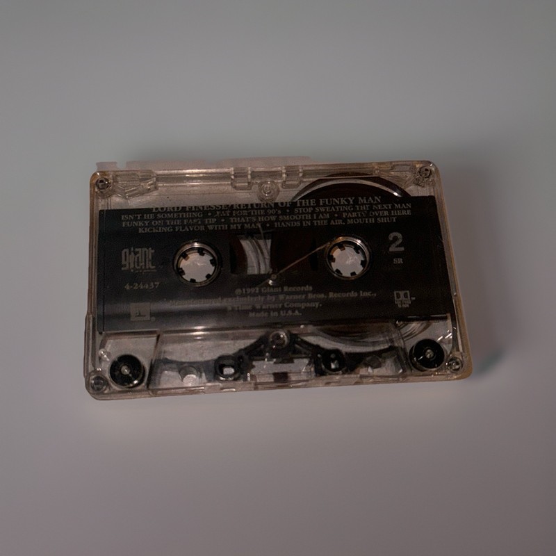 Lord Finesse Return of the Funky Man Cassette Tape (No Case)