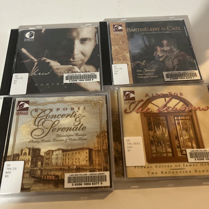 Dorian Discovery Classics CD Collection Lot 4