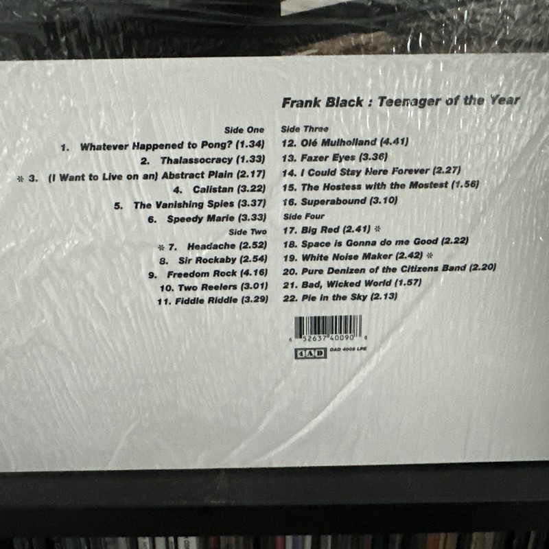 Frank Black Teenager Of The Year (Rsd) 2LP White Vinyl 2019 gallery