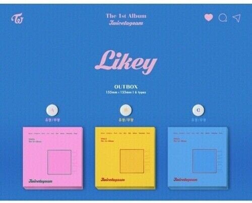 Twice – Twicetagram – Random Cover – incl. 108pg Photobook, Sticker + Photocard