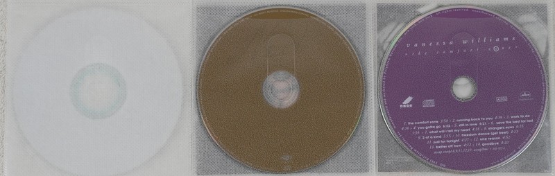 Lot of 3 Vanessa Williams CDs - The Sweetest Days, Comfort Zone, Next gallery