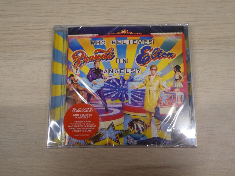 Who Believes In Angels Elton John Brandi Carlile CD Brand New Sealed