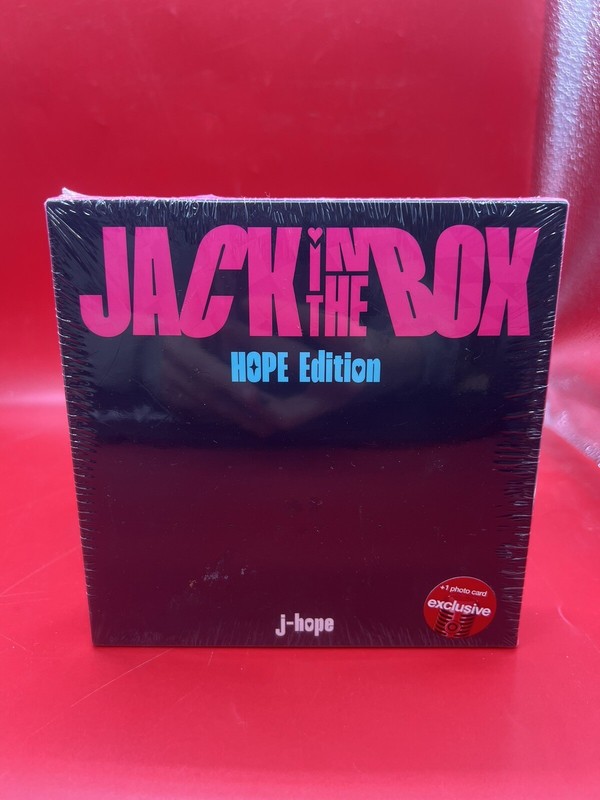 J-HOPE – JACK IN THE BOX – HOPE EDITION TARGET EXCLUSIVE + PHOTO CARD SEALED BTS