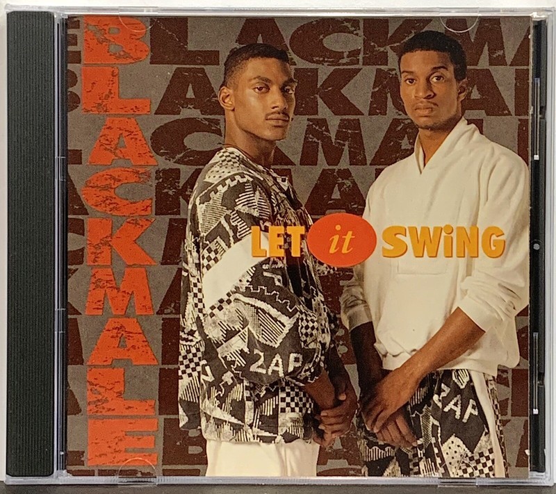Let It Swing by Blackmale CD 1989 Ruffhouse Records 12 Tracks 773537-2 *Mint*