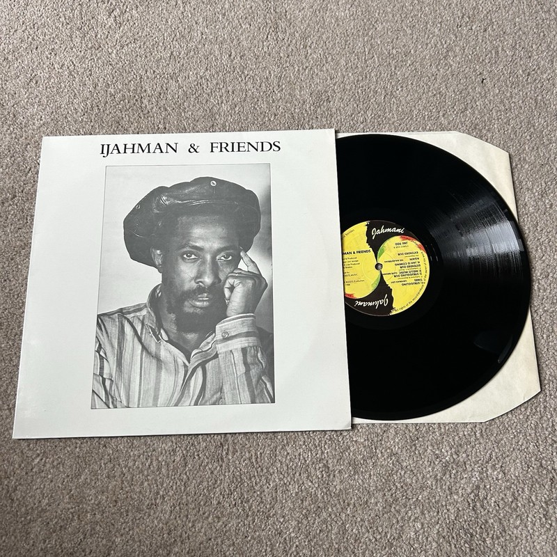 Ijahman & Friends – Self Titled LP Vinyl Record FIRST UK Pressing 1988 JMI 900