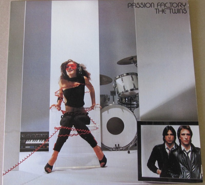 The Twins- Passion Factory LP Handshake 1982 Synth Pop New Wave Electronic EX