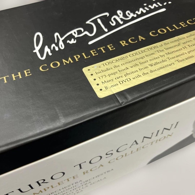 ARTURO TOSCANINI THE COMPLETE RCA COLLECTION CD Box Set Classical Collector's gallery