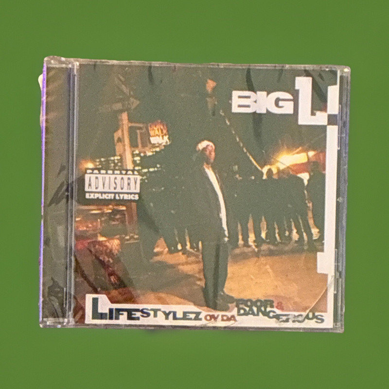 Big L Lifestylez Ov Da Poor & Dangerous CD Album 1995 Rap Hip-Hop Explicit