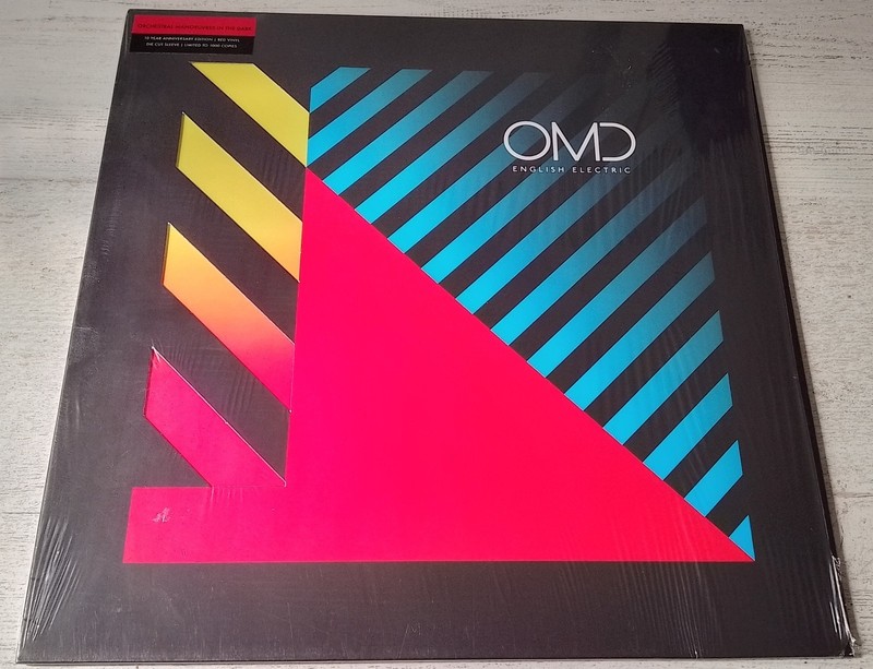OMD – English Electric (limited edition red vinyl release 2023) Nr Mint