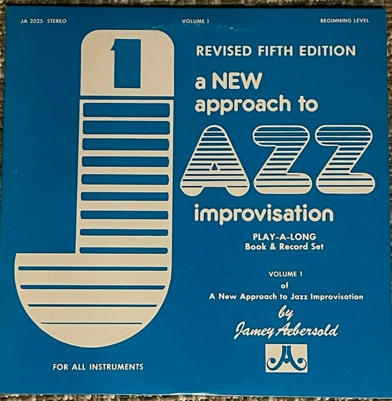 A New Approach to Jazz Jamey Aebersold Vinyl lp JA2025