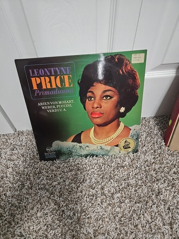 Leontyne Price «PRIMADONNA» RCA Red Seal LP- LSC2968 (German Issue) VG+
