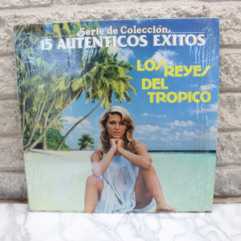 Los Reyes Del Tropico Serie De Coleccion 15 Autenticos Exitos Vinyl Record LP