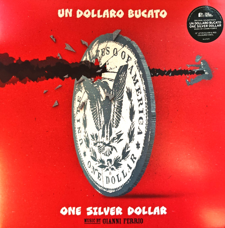 Gianni Ferrio Un Dollaro Bucato One Silver Dollar LP Album vinyl record Silver gallery
