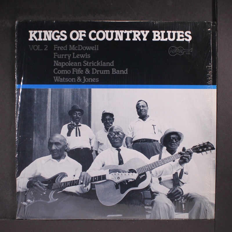 VARIOUS: kings of country blues, vol. 2 ARHOOLIE 12″ LP 33 RPM
