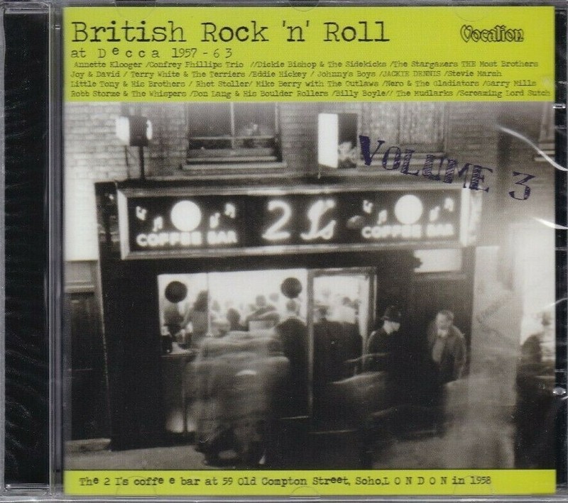 British Rock ‘n’ Roll At Decca Vol. 3 1957-63 by Various (CD, 2008 Vocalion) NEW
