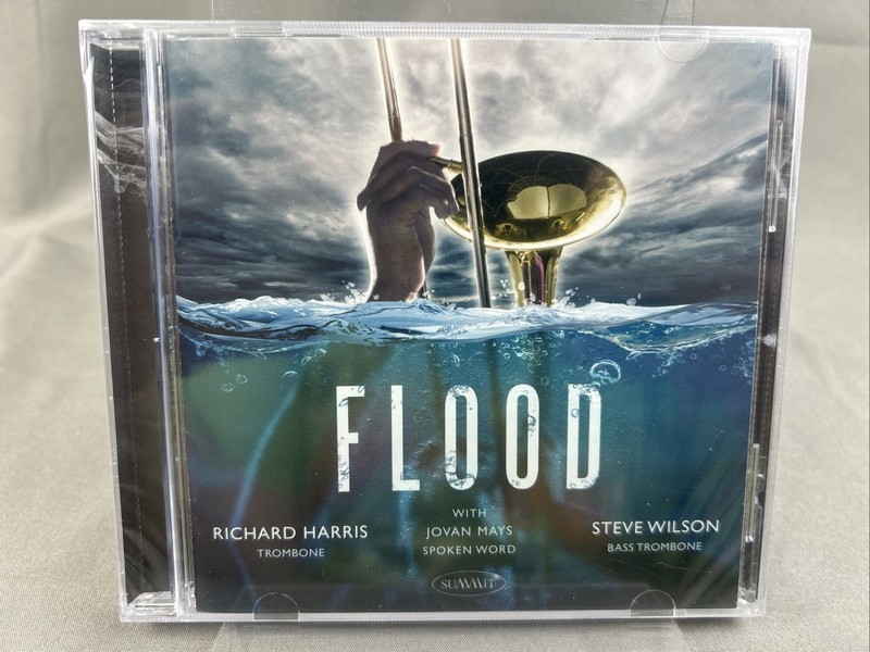 FLOOD by Steve Wilson, Richard Harris & Spoken Word (CD, 2023) NIB NEW SEALED
