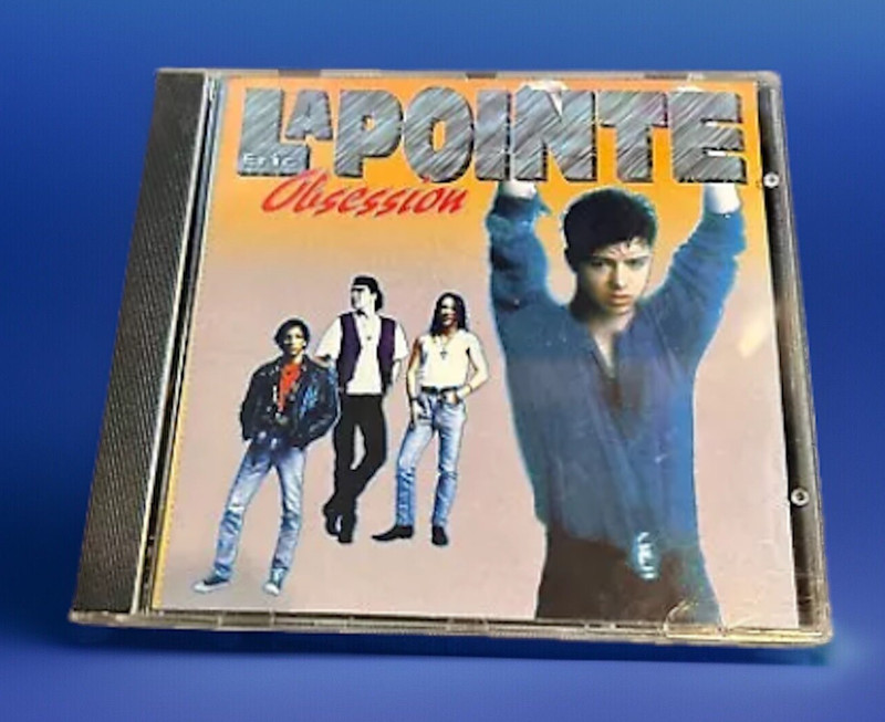 Eric Lapointe Obsession CD 1994 Quebec Rock French Canada OOP Tristar
