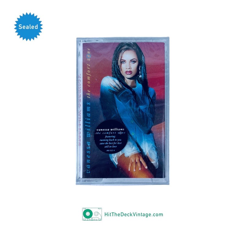 Vanessa Williams The Comfort Zone Cassette Tape (1991) w/ Hype US 1st SEALED