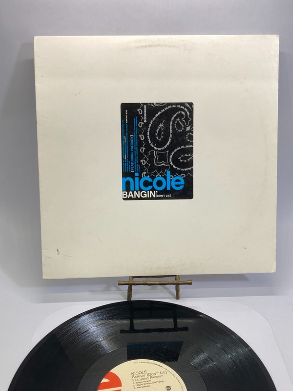 Nicole Bangin’ (Don’t Lie) ft. Prodigy 12″ Vinyl Single 2000 Elektra ED-6247