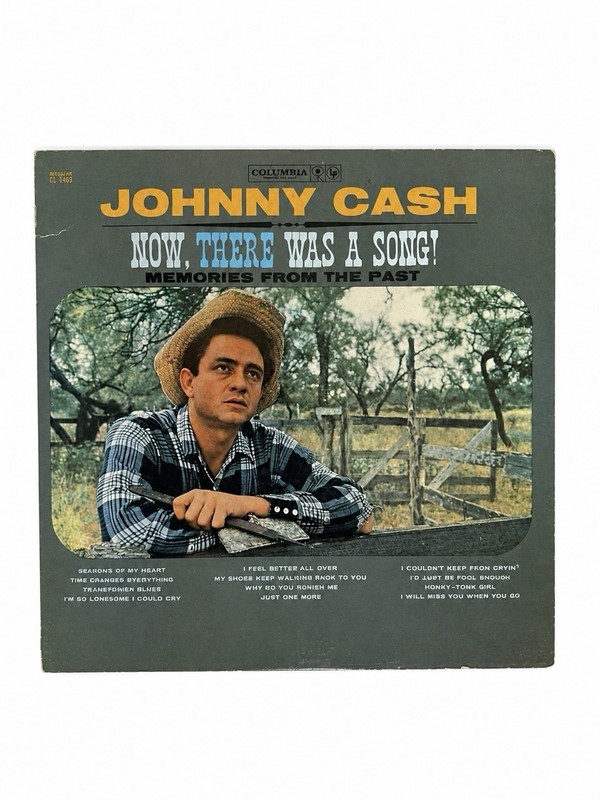 Johnny Cash Now There Was a Song! Columbia CL 1463 Mono Country Vinyl LP