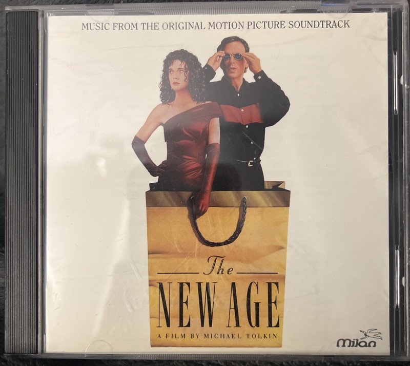 ‘The New Age’ Soundtrack (CD 1994 Milan) Mark Mothersbaugh, Joe Satriani, Verve