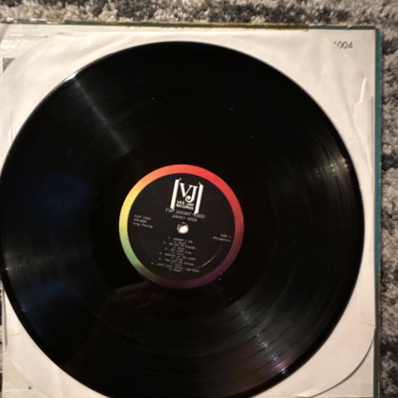 Jimmy Reed I’m Jimmy Reed LP Vee-Jay LP 1004 1961 Mono Rainbow Label Microgroove gallery