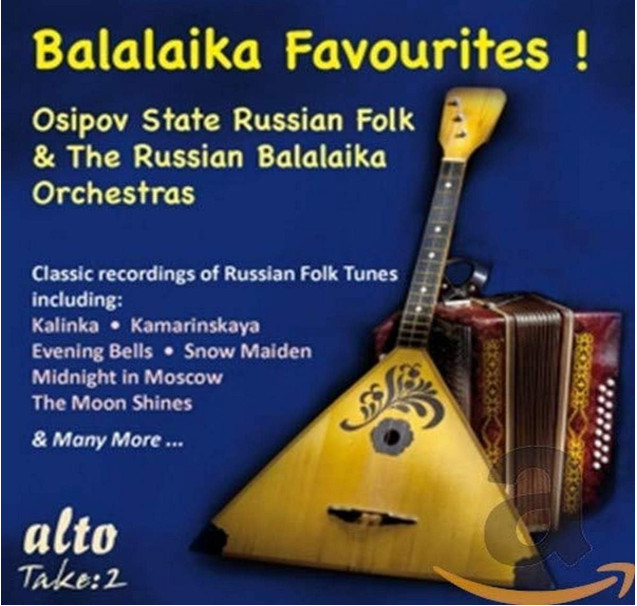 MUSIC CD ALBUM Balalaika Favourites! Classic Records of Russian Folk Tunes