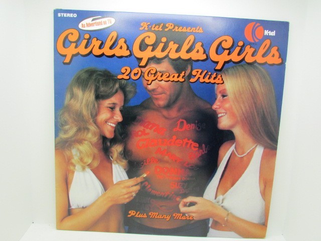 K-TEL Girls Girls Girls 1976 VINYL LP Little Richard WILSON PICKETT Regents ANKA