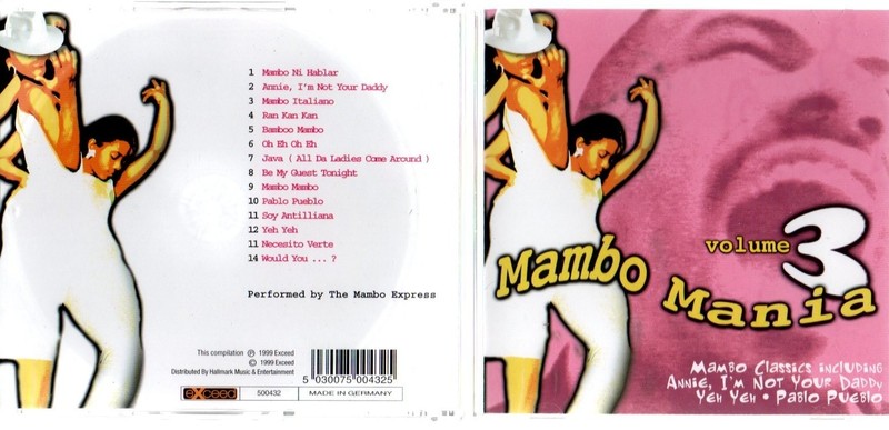 The Mambo Express - Mambo Mania Vol 3 (CD 1999)