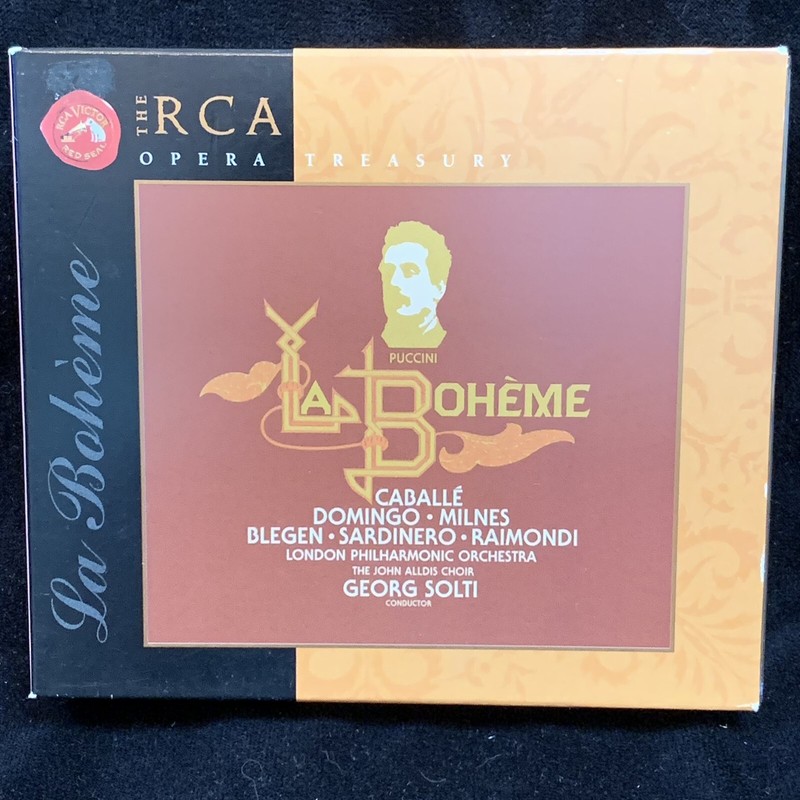 PUCCINI La Boheme – SOLTI, CABALLE – RCA 2CD BOX RM 20-BIT 1998